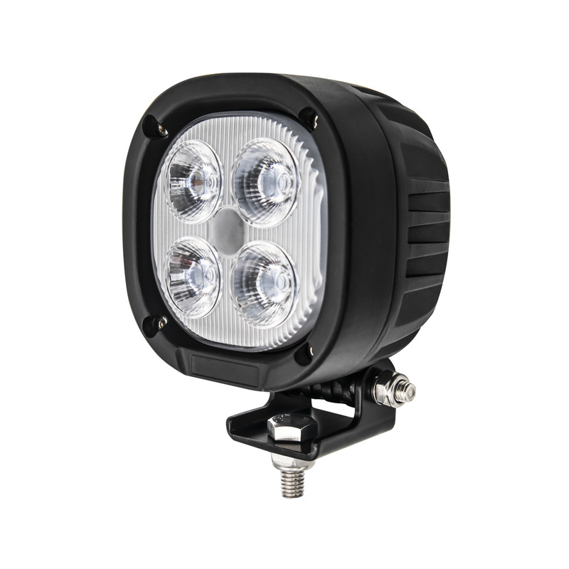 40W Square Agricultural Tractor Lights in Blue or White